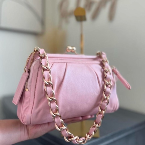 Coach Blush Pink Shoulder Bag - Picture 6 of 7